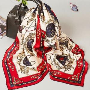 Elegant scarf, Silk feel